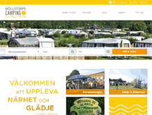 Tablet Screenshot of mollstorps-camping.se